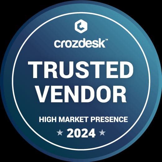 Crozdesk recognition badge