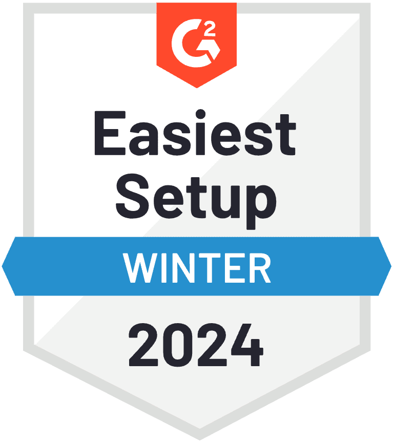 G2 — Easiest Setup, Winter 2024